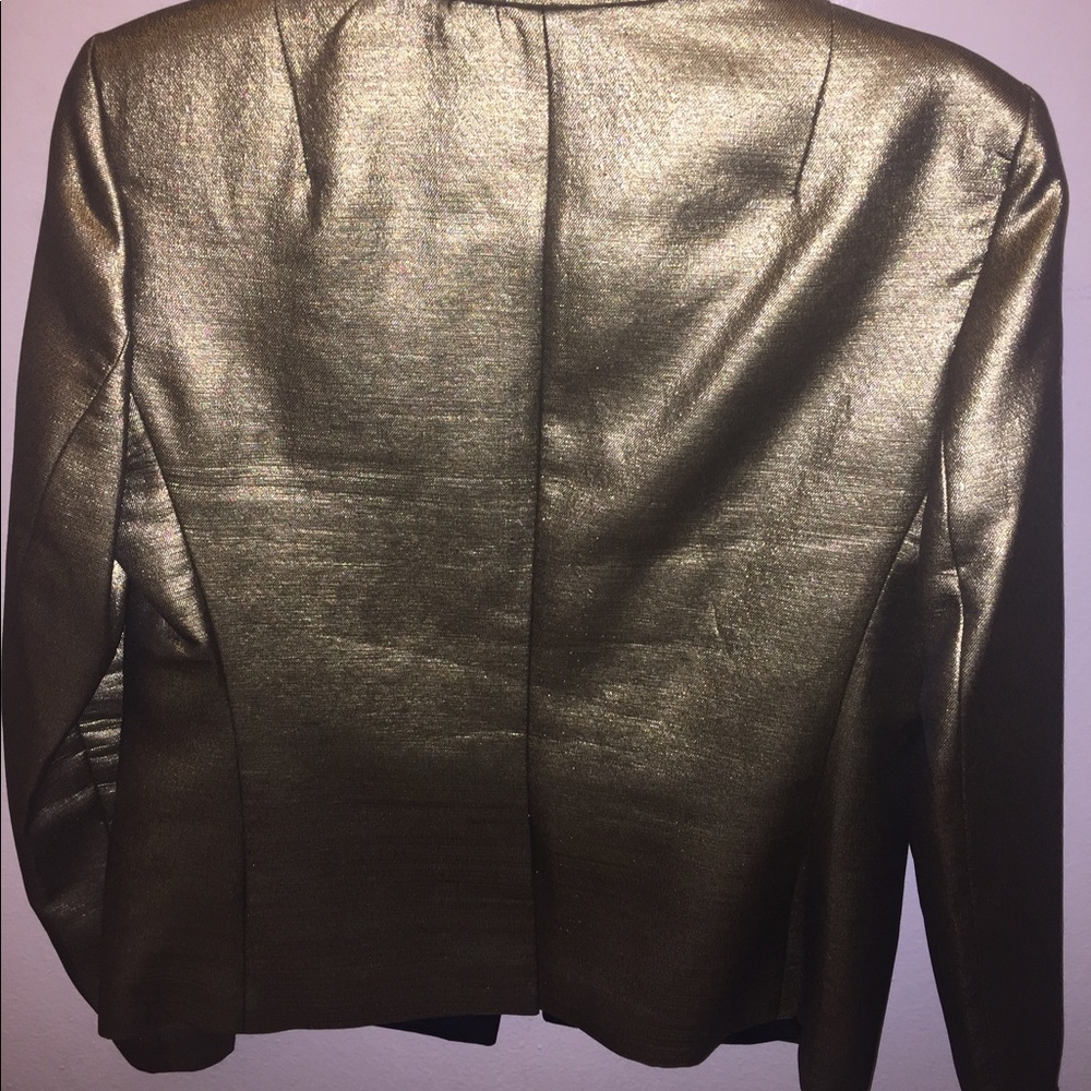 Banana Republic Monogram Gold Blazer - Picture 11 of 13